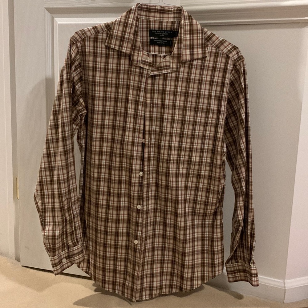 Men's plaid shirt